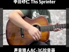 LED インディケーターとダブルコイルシステム付きの軽量ABSアコースティックギターエクアライザー